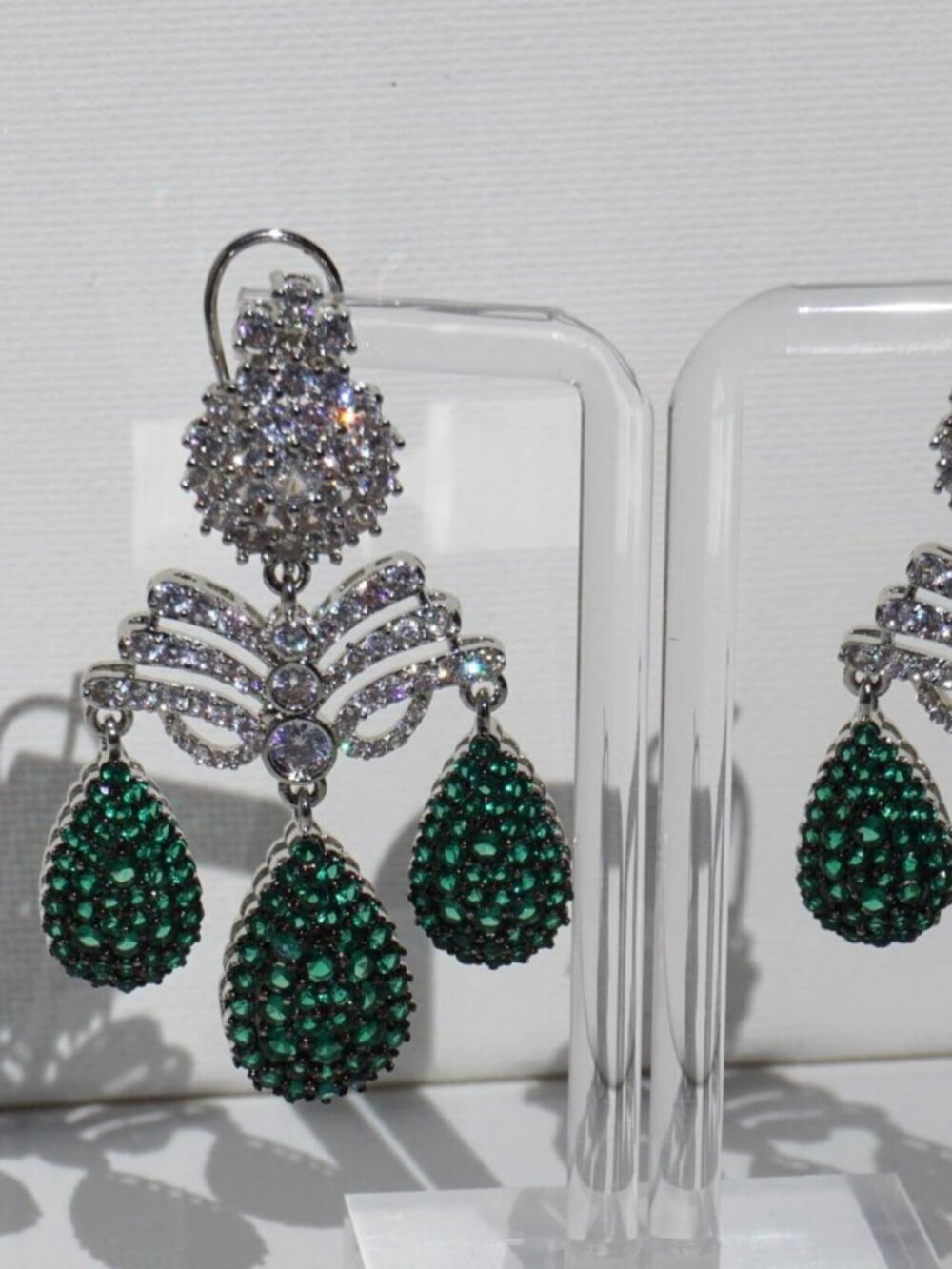 Midnight Green Earrings